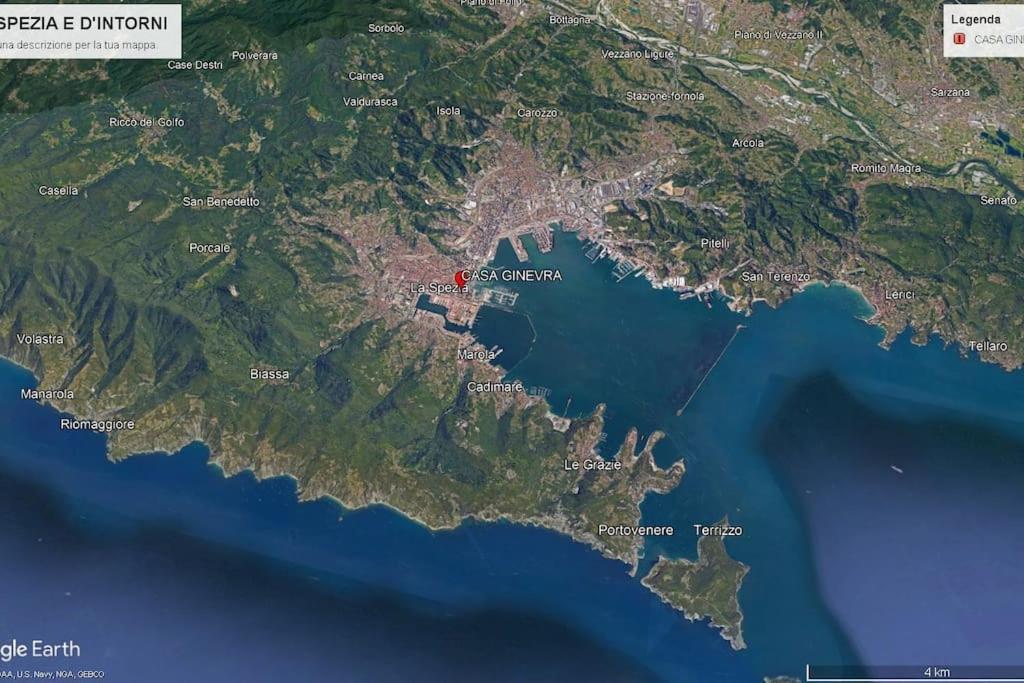 Apartmán Casa Ginevra La Spezia Exteriér fotografie